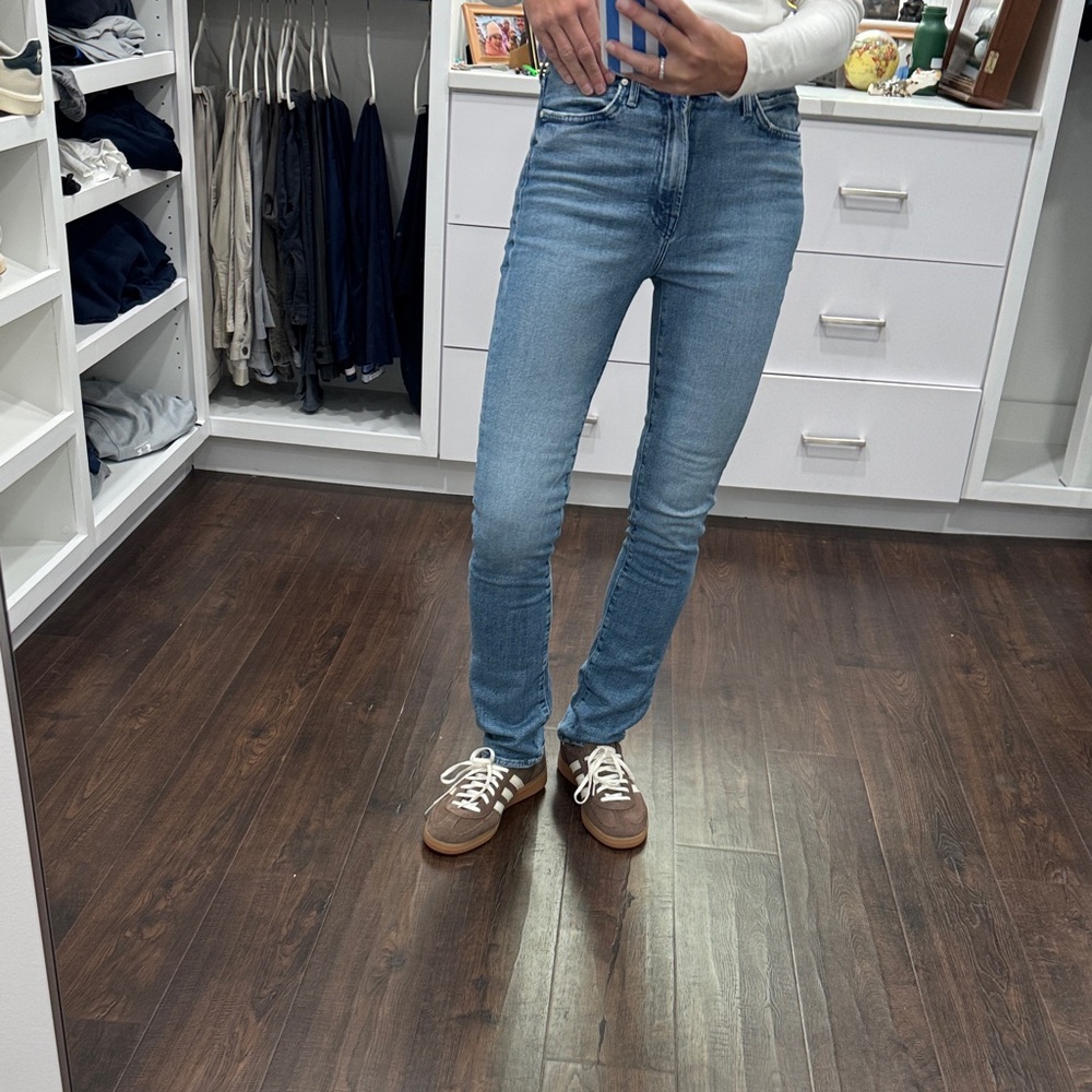 MOTHER Classic Blue Women's Jeans The RASCAL Skimp 27